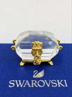SWAROVSKI スワロフスキー クリスタル 宝箱 ミニ中 置物のサムネイル