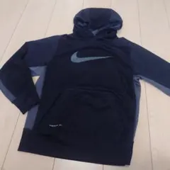 NIKE　パーカー　裏起毛　ブラック　140