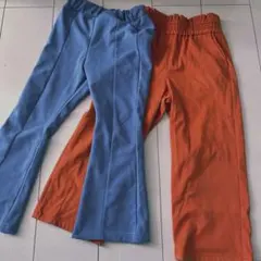 キッズ　子ども　女の子　ズボン　2枚セット