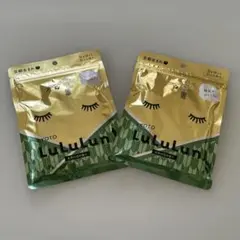 【新品未使用】LuluLun 京都 ルルルン フェイスマスク 7枚入×2袋