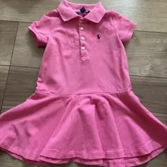 POLO RALPH LAUREN ポロワンピース ピンク 2T