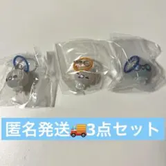 シープラ限定　ぷくぷくあわわちゃん　ころんとクリアめじるしチャーム 3点セット