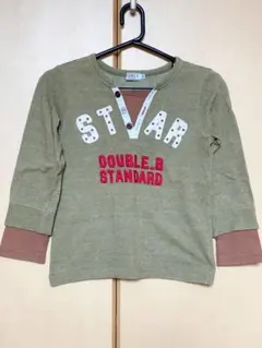 ダブルビー　長袖シャツ　ロンT 120㎝