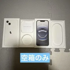 iPhone 16e ブラック 空箱のみ / iPhone13 ホワイト 空箱