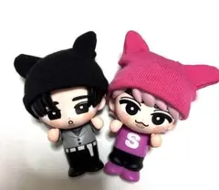 ソフビ　すのチル　チルぬい　くまちゃんニット帽セット③ 目黒蓮　佐久間大介