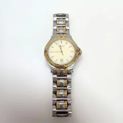 【OH309】GUCCI 9040M クォーツ式腕時計 シルバー/ゴールドのサムネイル