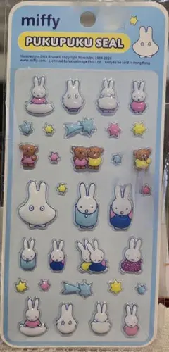 ミッフィー♡プクプクシール