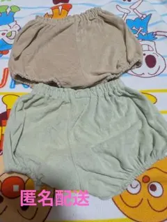 エアリズムパイルパンプキンショーツ　双子セット