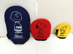 GLOW 雑誌 付録 スヌーピー × ガリャルダガランテ　ポーチ３点セット