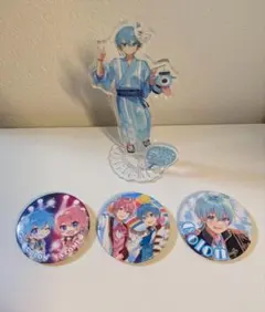 【匿名発送】すとぷり ころんくん アクリルスタンドとバッジセット