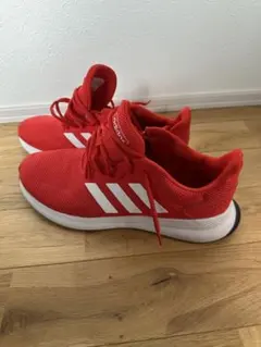 adidas FALCONRUN レッド　27.5cm