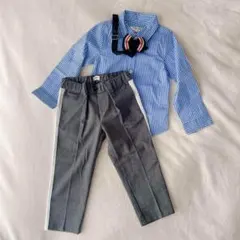 キッズ男の子フォーマルスーツセット　結婚式　入園式　入学式　100サイズ