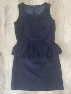 ロペピクニック　ワンピース 　フォーマル　卒園式　ネイビー