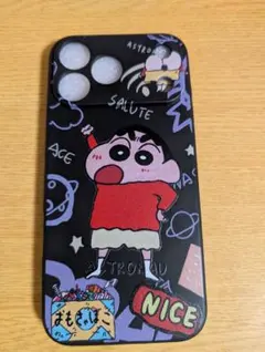 iPhone 17 Pro Max ケース クレヨンしんちゃん ブラック 未使用