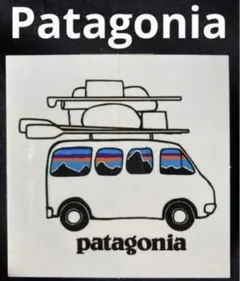 新品★ Patagonia パタゴニア ステッカー　バン