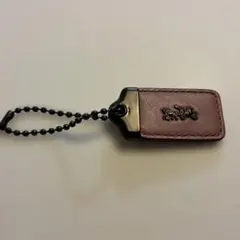 COACH チャーム キーホルダー パープル