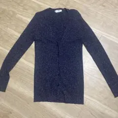 MaxMara ネイビー 長袖カーディガン M