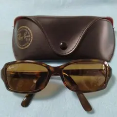 Ray-Ban ブラウン サングラス ケース付き