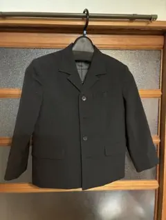 キッズ スーツ上下セット ブラック 120サイズ