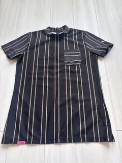 PUMA ゴルフ　ポロシャツ　ストライプ