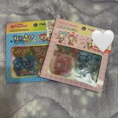 ナルミヤぷっくりシール　セット　エンジェルブルー　メゾピアノ　フレークシール