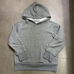 IGNIO グレー フード付きパーカー 130