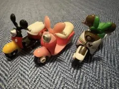 【3点セット】ディズニーモータース　チムチム　トミカ