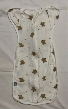 スワドル／Lサイズ くま柄