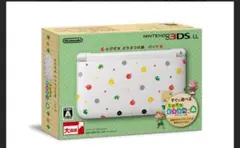 ニンテンドー3DS LL どうぶつの森デザイン SDカード挿入済