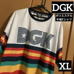 DGK ポリエステル製　サラサラ素材　半袖Tシャツ　XLのサムネイル
