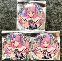 ランドマークタワー キミとアイドルプリキュア ホログラム缶バッジ キュアキッス