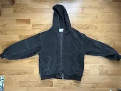 two rabbit フード付きダークグレージャケット