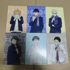 ハイキュー はふはふPOPUP TSUTAYA 特典ポストカード6枚セット