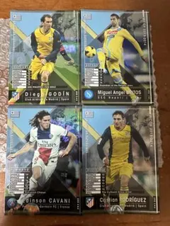 WCCF 13-14 ウルグアイ国籍 4枚セット URS Uruguay