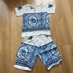 エレファント柄Tシャツとショートパンツセット