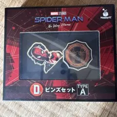 スパイダーマン spiderman ピンズセット