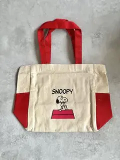 PEANUTS スヌーピー ポケット付デザイントート