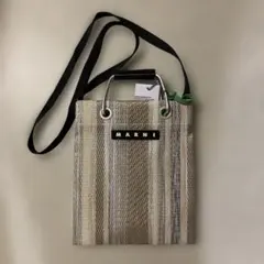 MARNI MARKET ストライプ ショルダーバッグのサムネイル