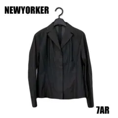 NEWYORKER テーラードジャケット グレー 7AR【Z25】