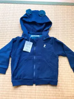 ファミリア ネイビー パーカー 90