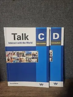 2冊セット　Talk Interact with the World C. D