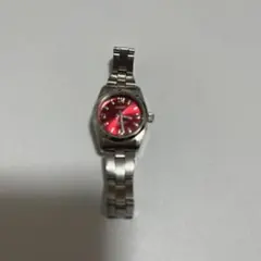 SCRIPT J-AXIS 赤　レディースアナログウオッチ 腕時計