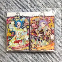 ひみつのアイプリ　アクリルキーホルダー　ナムコ　ビビ　チイ