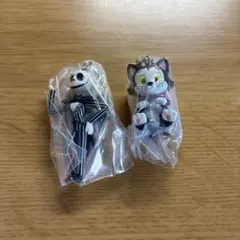 ディズニーキャラクター カラーコレクションチャーム ジャック　フィガロ　新品