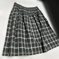 Deux Lois crayonドゥロイスクレヨン　フレアスカート チェックMのサムネイル