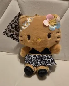 ハローキティ 日焼けキティ トコナツバケーション マスコット ぬいぐるみ 新品