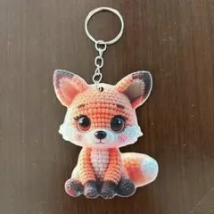キツネ アクリルキーホルダー
