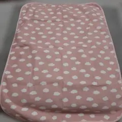 おむつ替えマット 雲模様 ピンクのサムネイル