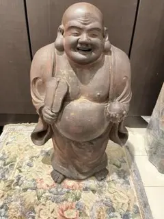 銅金羅漢坐像，中国古董 - メルカリ