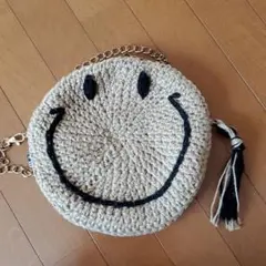 ニコちゃん　ポシェット　ショルダーバッグ　夏バッグ